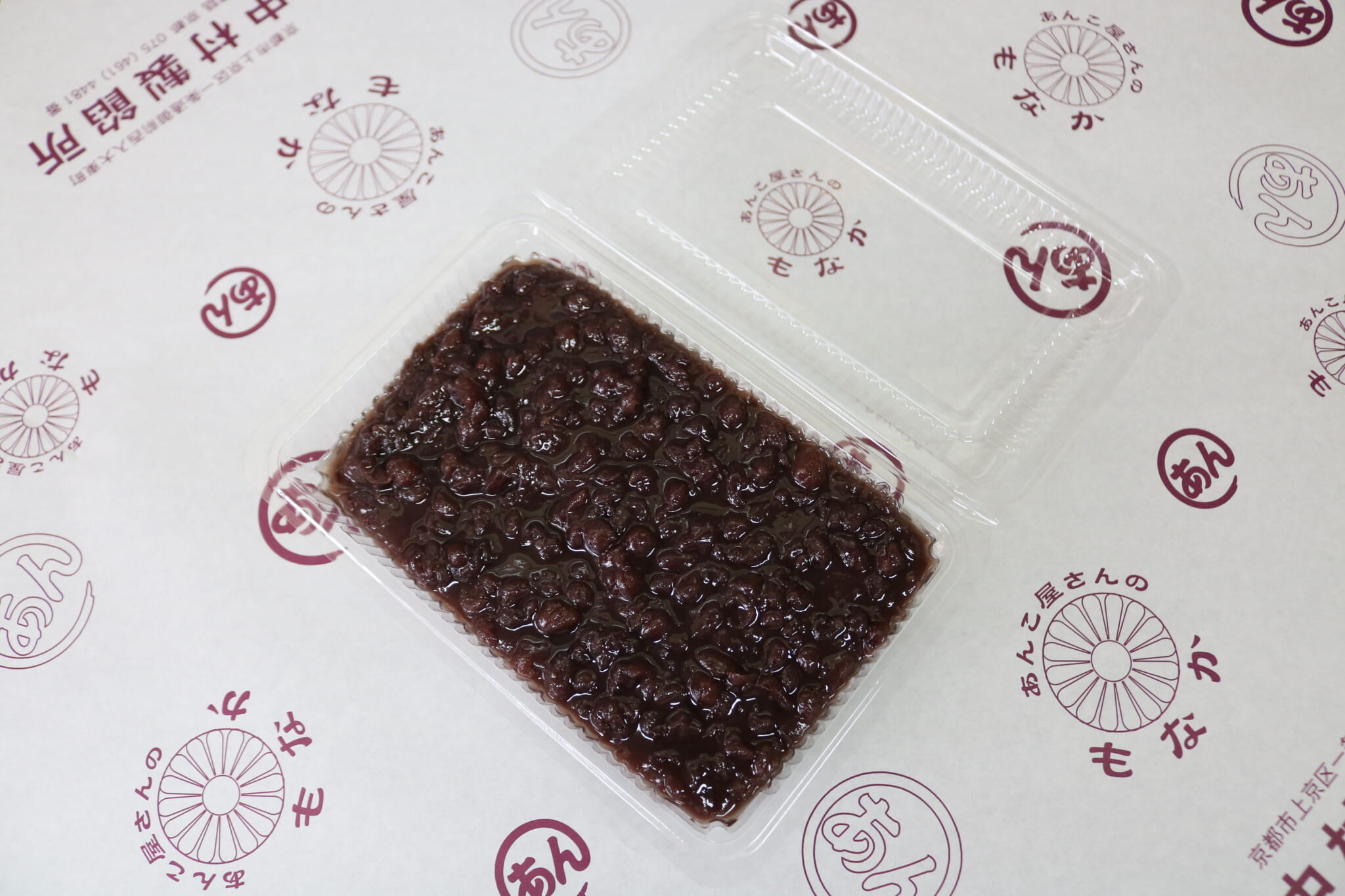 餡(あん)500g入り 粒あん(十勝) | あんこ、もなかのことなら京都の「中村製餡所」